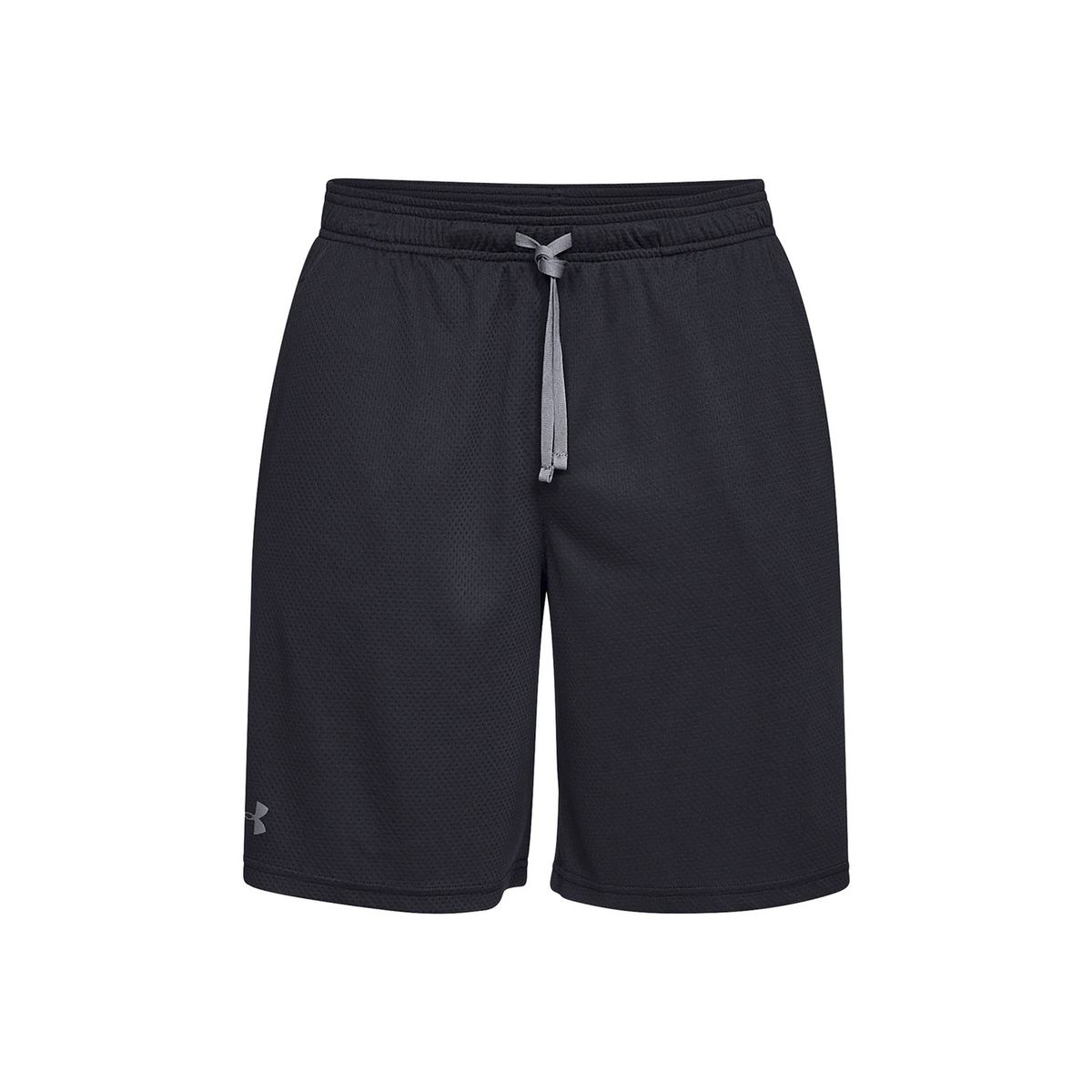 UNDER ARMOUR - Shorts de malla UA Tech para hombre Negro UNDER ARMOUR