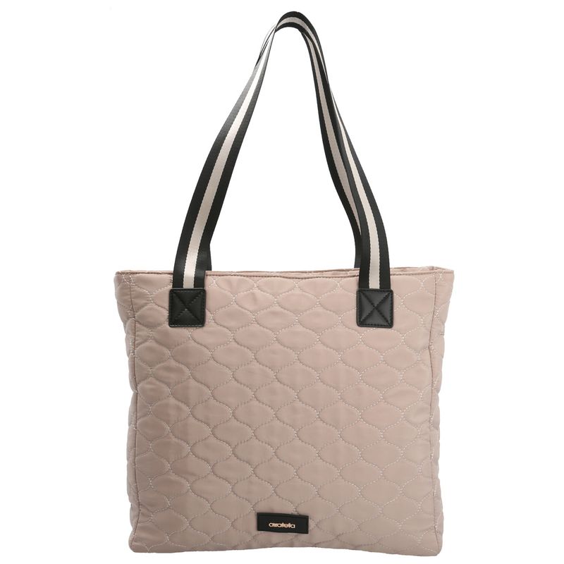 AZALEIA - Cartera Banda Tote Beige Mujer AZALEIA