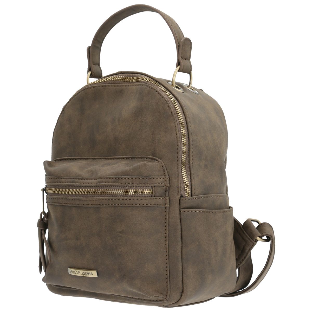 HUSH PUPPIES - Mochila Mujer Craven Back Café HUSH PUPPIES