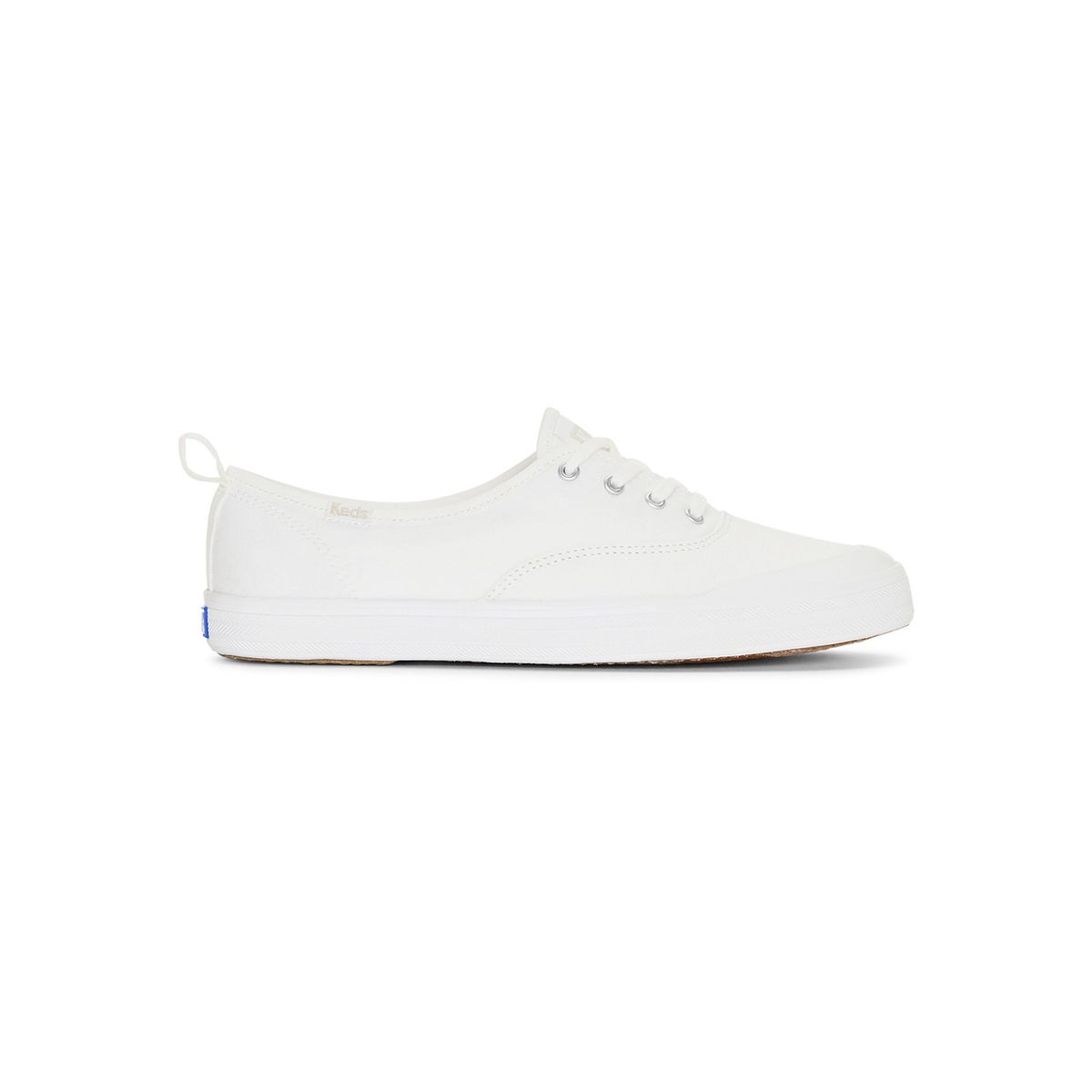 KEDS - Zapatilla Mujer Champion Toe Cap Canvas Blanca KEDS