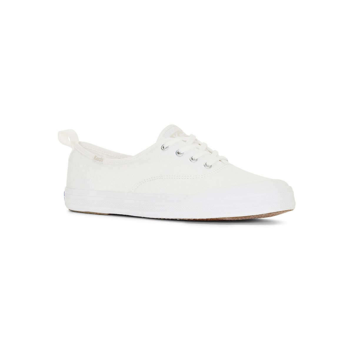 KEDS - Zapatilla Mujer Champion Toe Cap Canvas Blanca KEDS