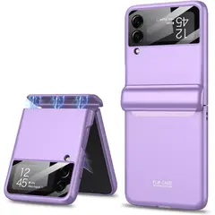AORISSE - Carcasa Celular magnética Samsung Galaxy Z Flip 4 - Morado