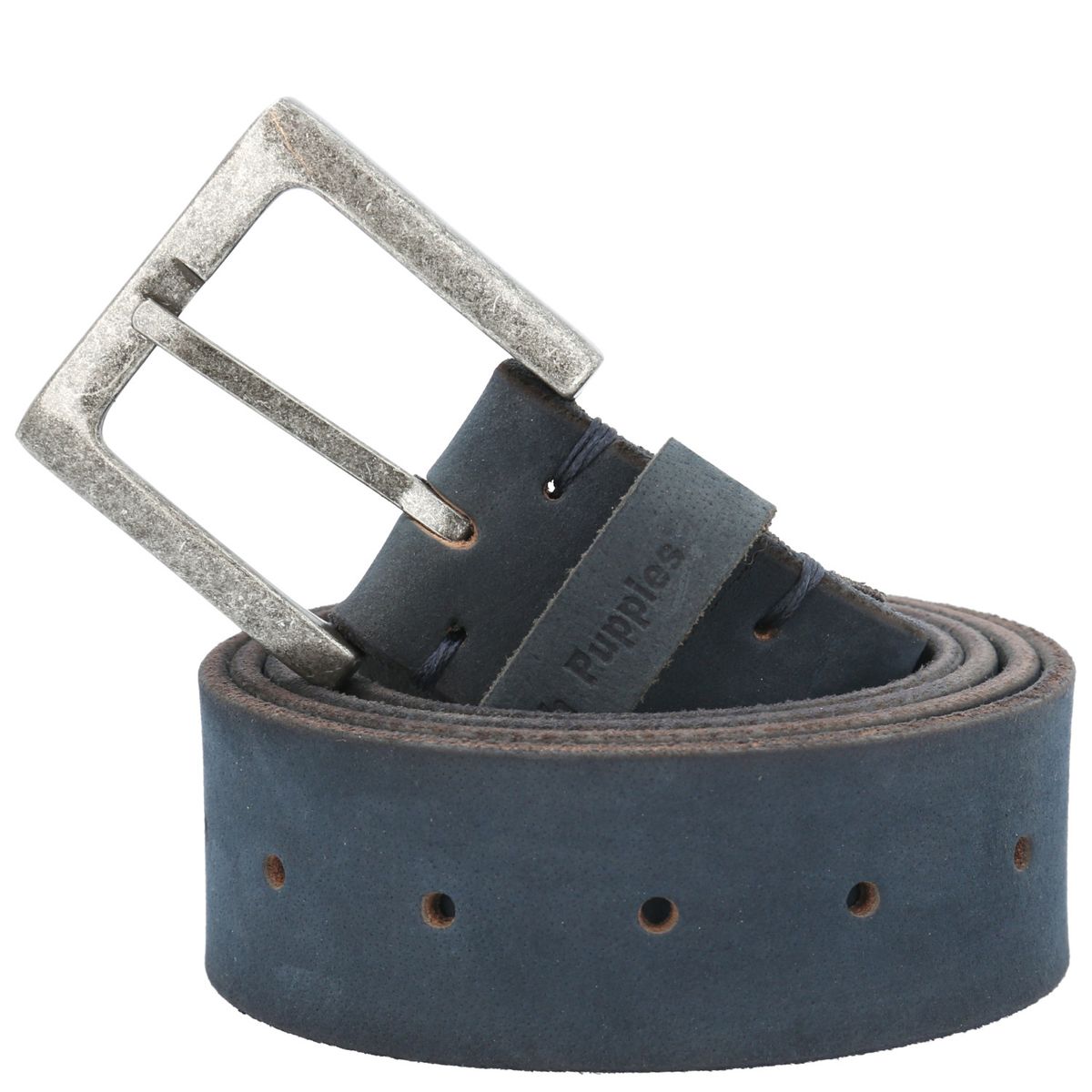 HUSH PUPPIES - Cinturón Cuero Hombre Hp Alicante Azul HUSH PUPPIES