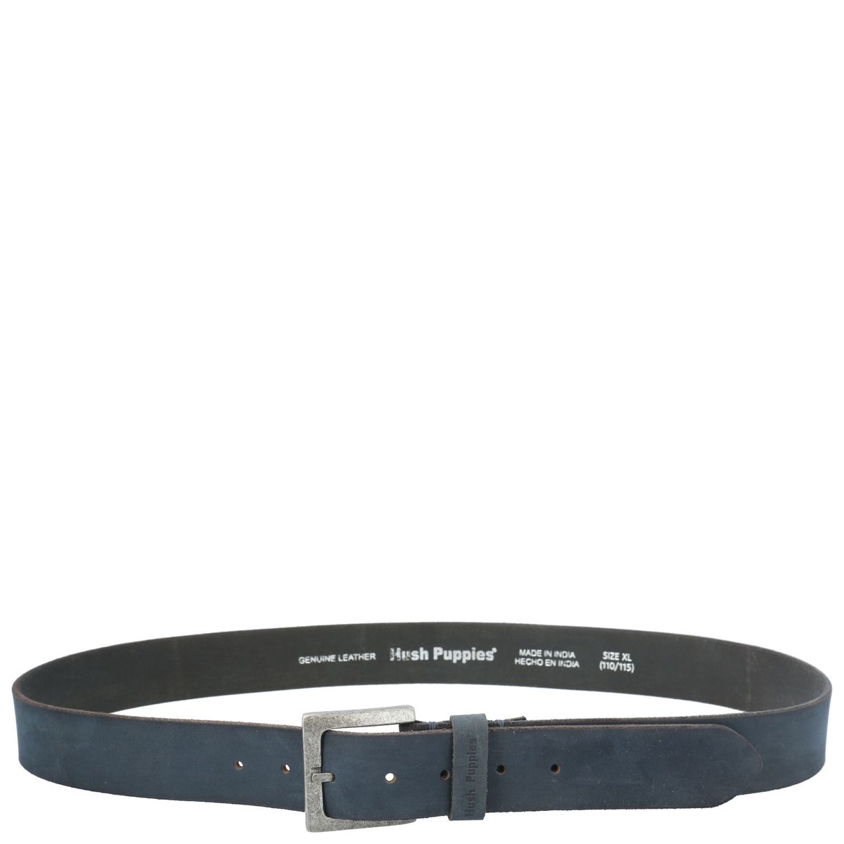 HUSH PUPPIES - Cinturón Cuero Hombre Hp Alicante Azul HUSH PUPPIES