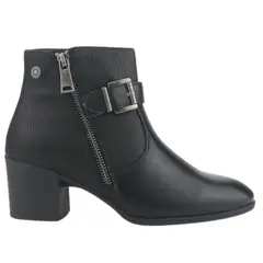 CHALADA - Botin Mujer Negro Casual Gally-4
