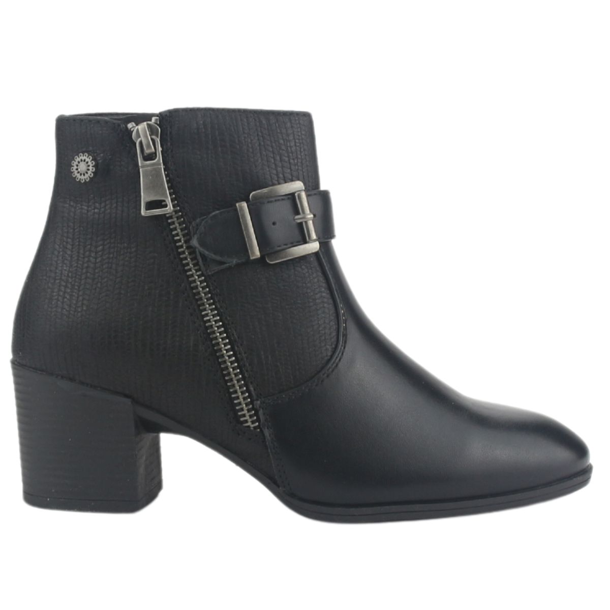 CHALADA - Botin Mujer Negro Casual Chalada Gally-4