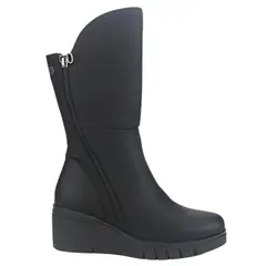 CHALADA - Botin Mujer Negro Casual Wedgenew-2