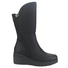 CHALADA - Botin Mujer Negro Casual Wedgenew-2