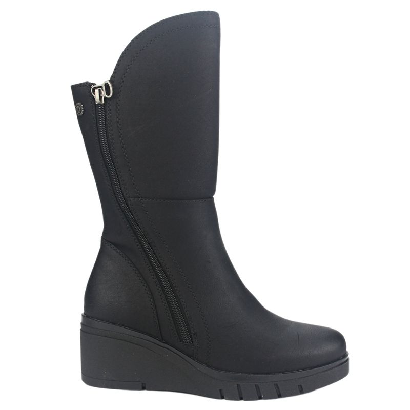 CHALADA - Botin Mujer Negro Casual Chalada Wedgenew-2