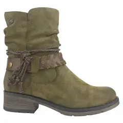CHALADA - Botin Mujer Oliva Casual Torri-22