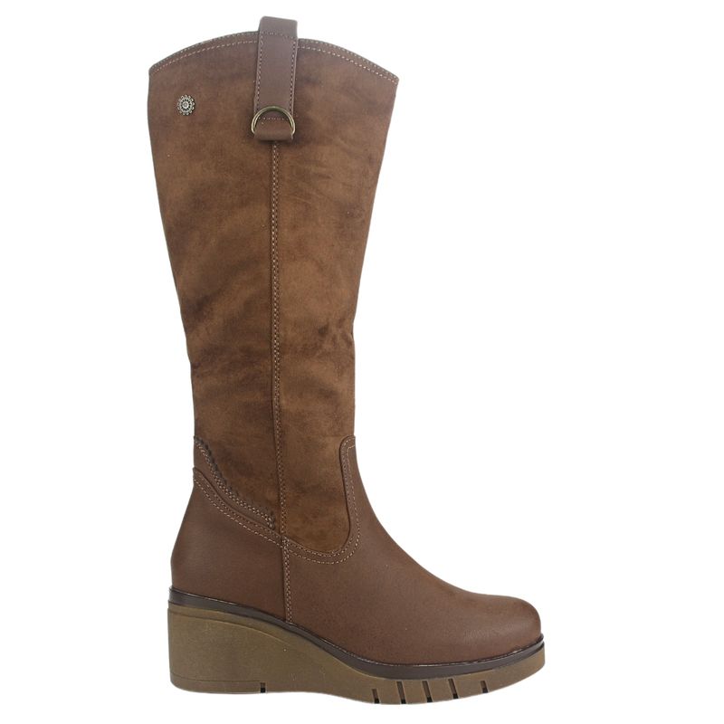 CHALADA - Botin Mujer Café Casual Chalada Wedgenew-3