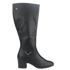 CHALADA - Bota Mujer Negro Casual Gally-1