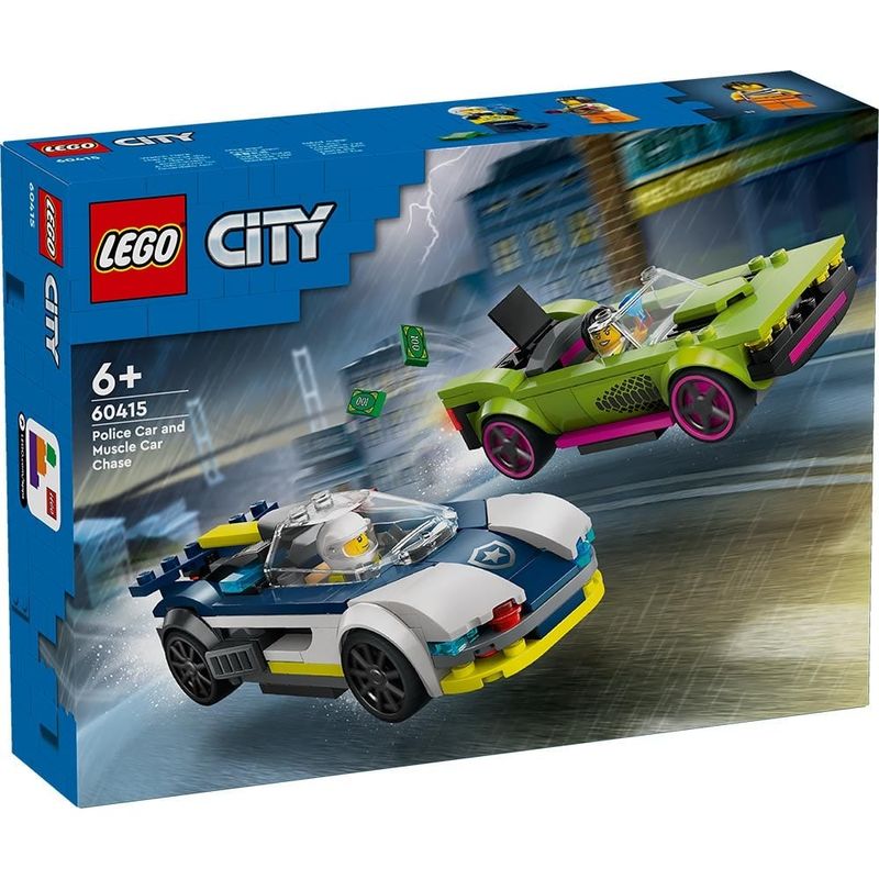 LEGO - Lego City Auto De Policía Y Potente Auto Deportivo