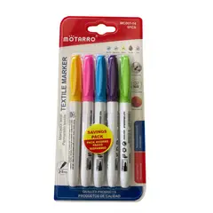 MOTARRO - Lapices marcadores de ropa colores pastel 5u