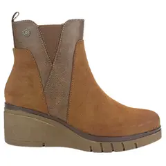 CHALADA - Botin Mujer Tostado Casual Wedgenew-1