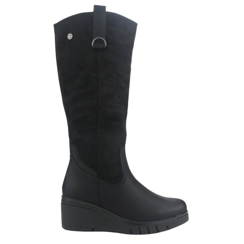 CHALADA - Botin Mujer Negro Casual Chalada Wedgenew-3.