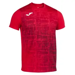 JOMA - Polera Deportiva Hombre Elite VIII Roja Joma.-