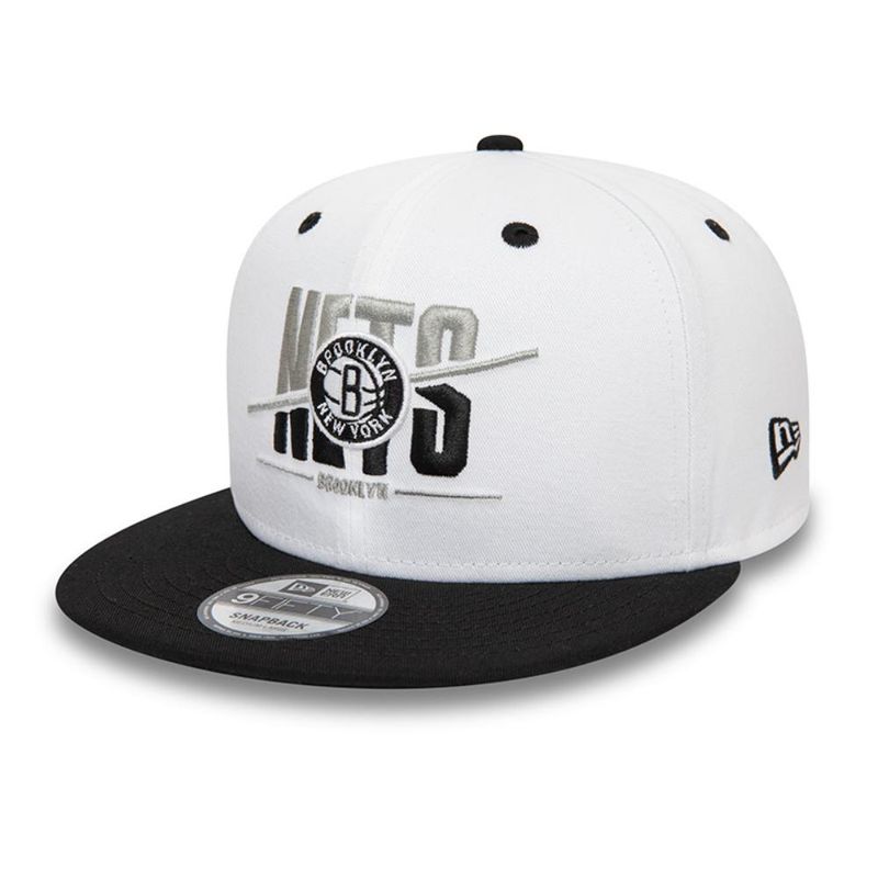 NEW ERA - Jockey Brooklyn Nets NBA 9Fifty White New Era