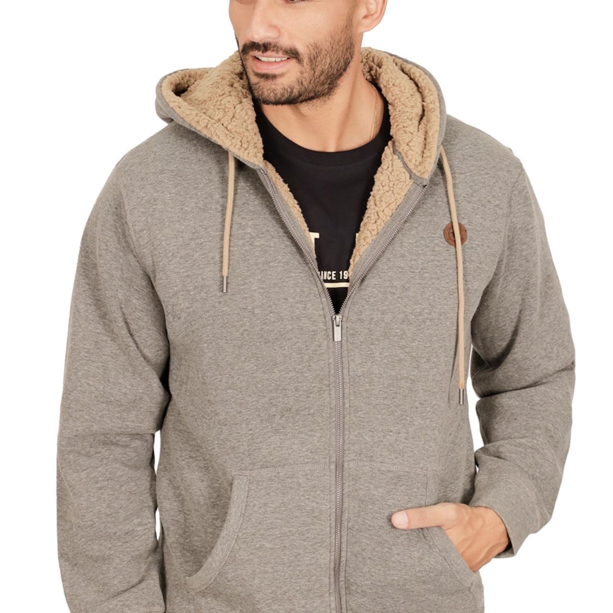 PEROE - Polerón Ronaldo III Gris Peroé