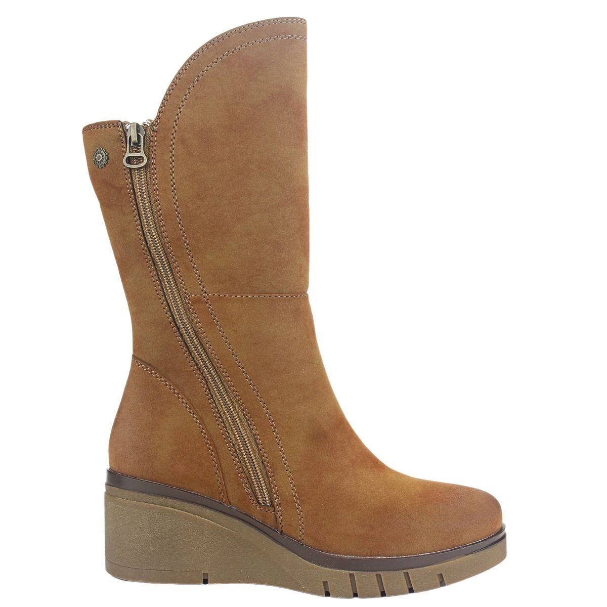 CHALADA - Botin Mujer Café Casual Chalada Wedgenew-2