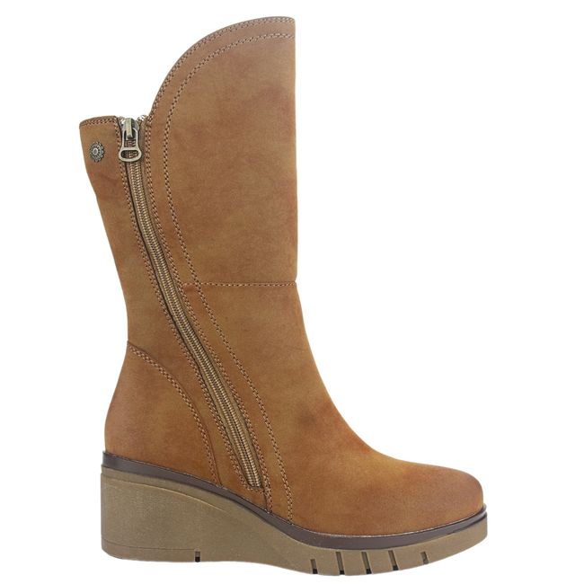 CHALADA - Botin Mujer Café Casual Chalada Wedgenew-2