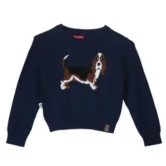 HUSH PUPPIES - Chaleco Niño Basset Azul Marino