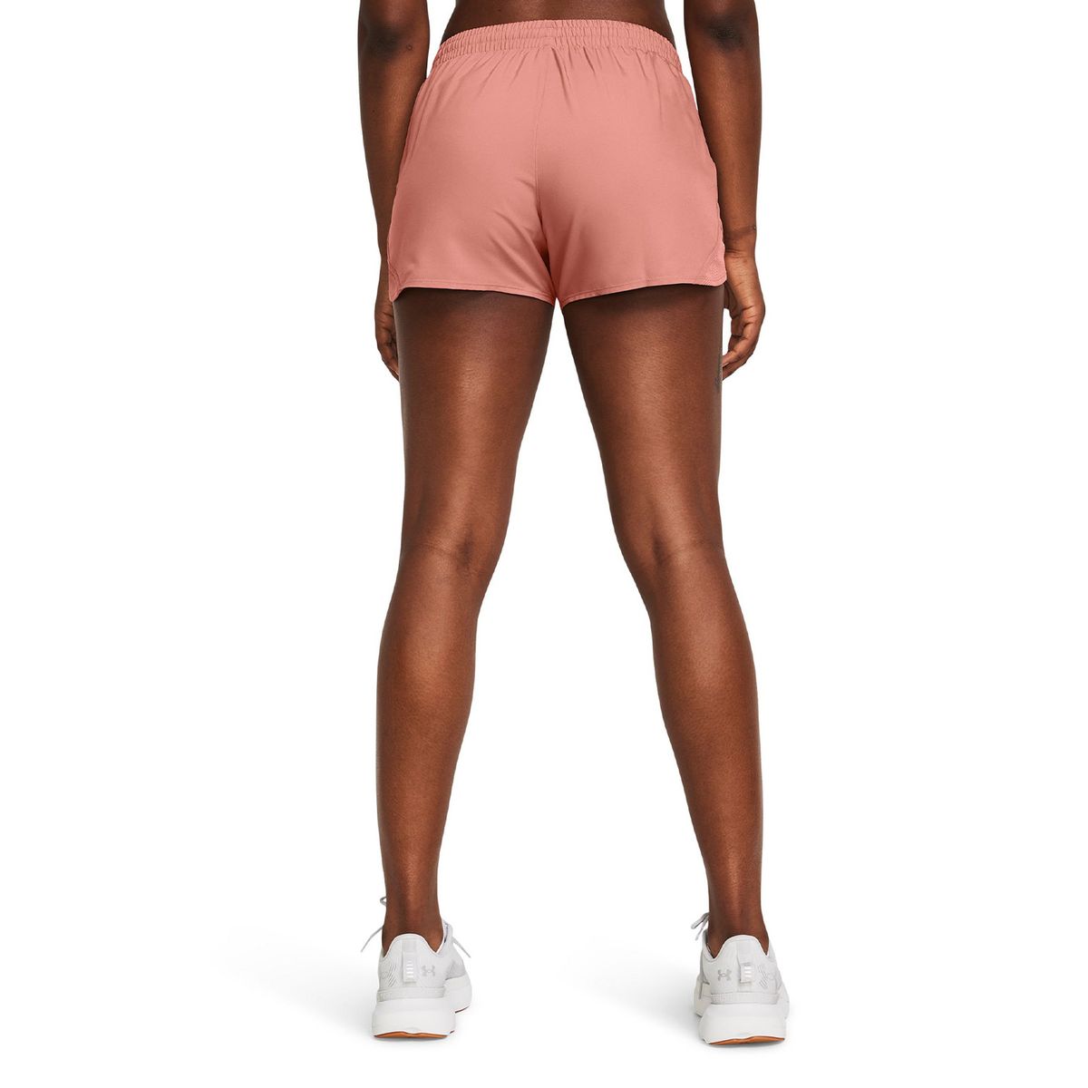 UNDER ARMOUR - Shorts UA Fly-By De 3" para Mujer Rosado UNDER ARMOUR