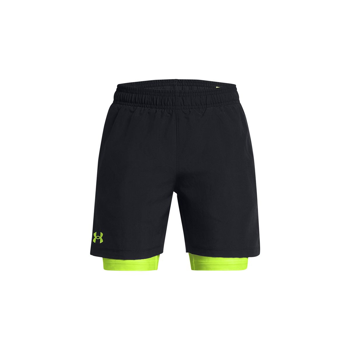 UNDER ARMOUR - Shorts 2 En 1 UA para Niño Negro UNDER ARMOUR