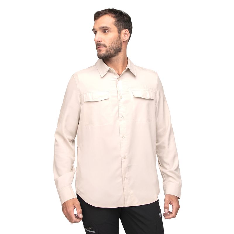 WEINBRENNER - Camisa Hombre Weinbrenner Bund Café Claro