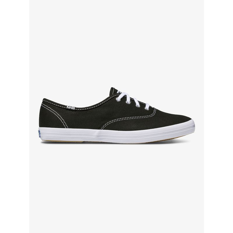 KEDS - Zapatilla Mujer Champion Canvas Negra KEDS