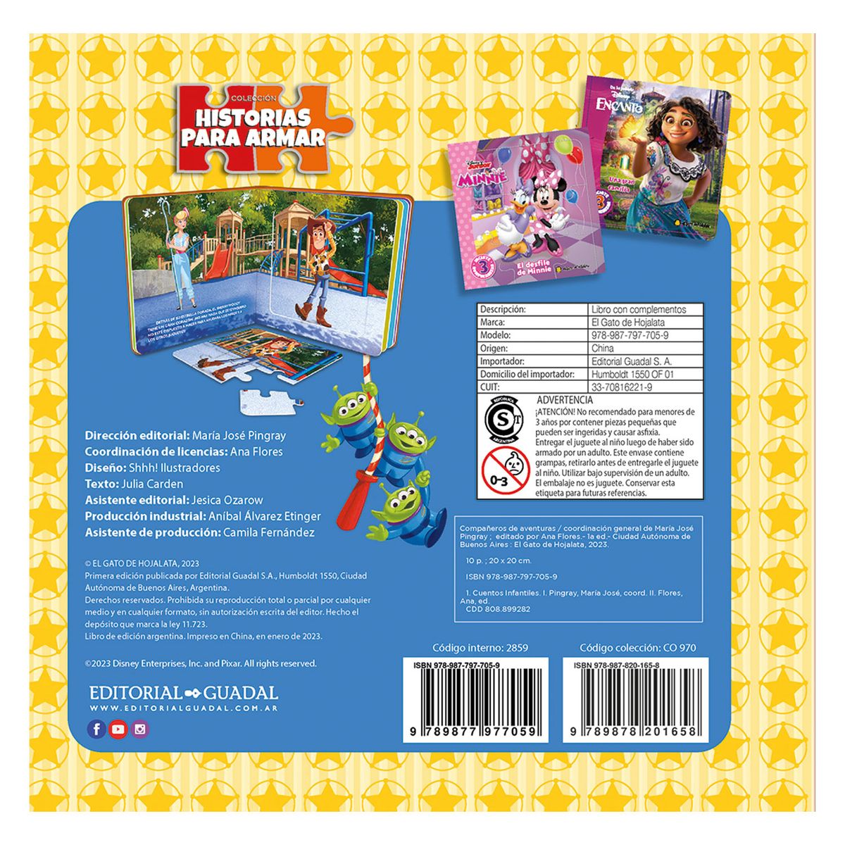 EDITORIAL GUADAL - LIBRO Compañeros De Aventuras - Toy Story 4