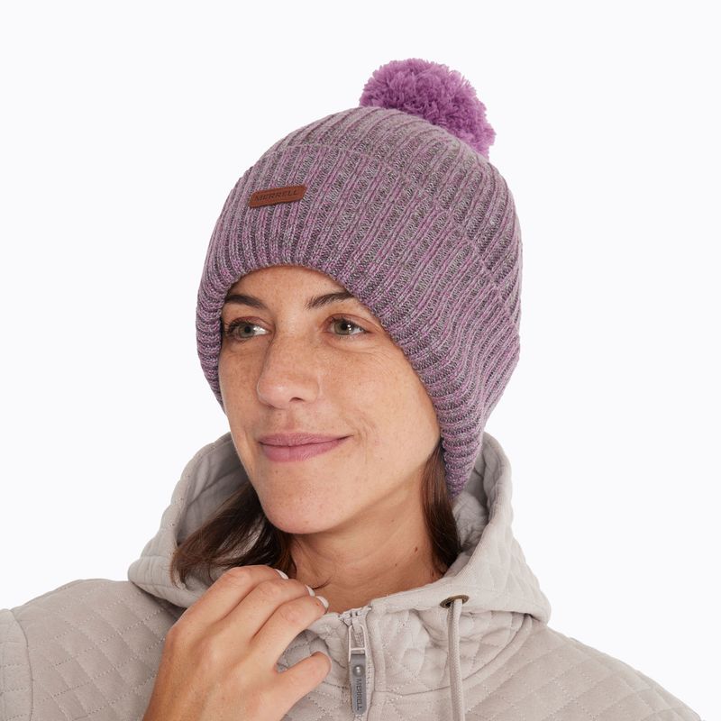 MERRELL - Gorro Unisex Shaggy Beanie Rosado MERRELL