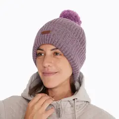 MERRELL - Gorro Unisex Shaggy Beanie Rosado