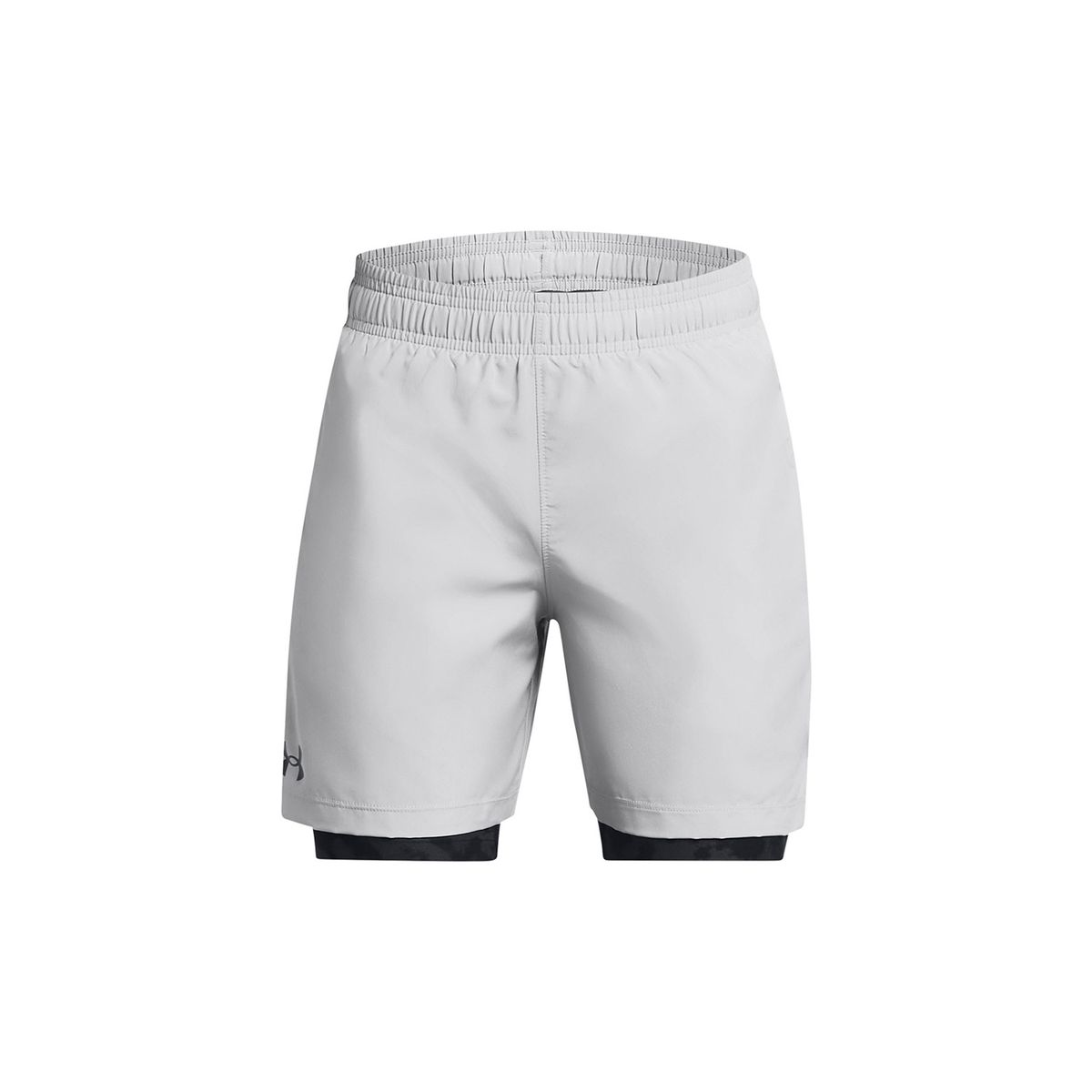 UNDER ARMOUR - Shorts 2 En 1 UA para Niño Gris UNDER ARMOUR