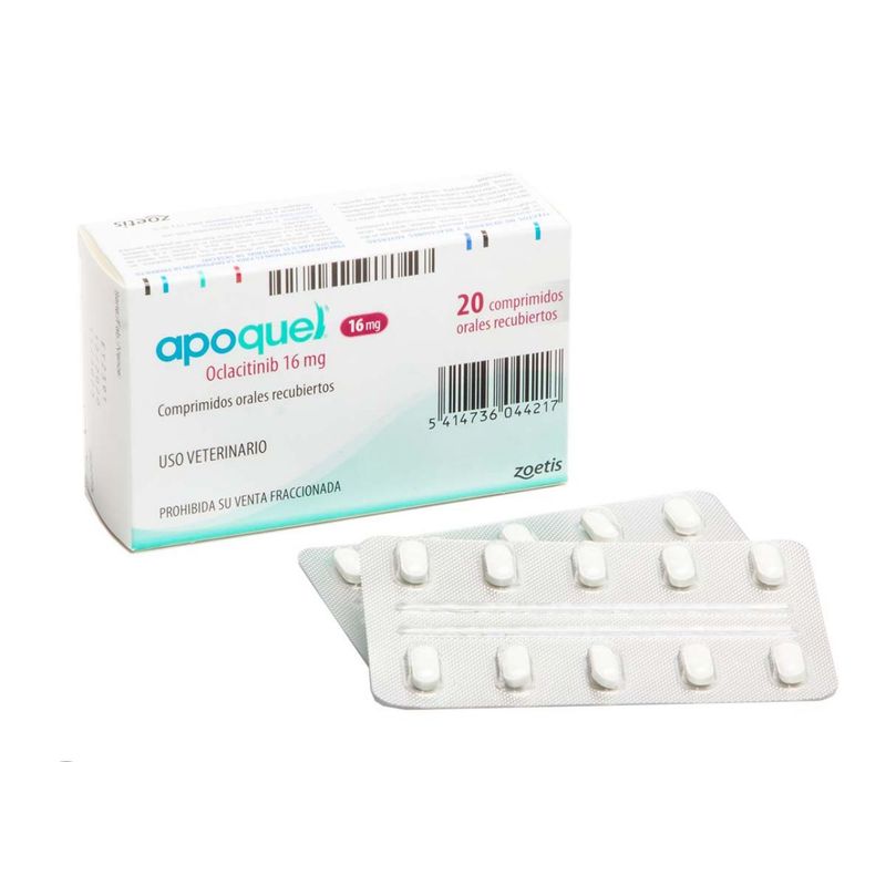 GENERICO - APOQUEL  16  MG caja de 20 comprimidos
