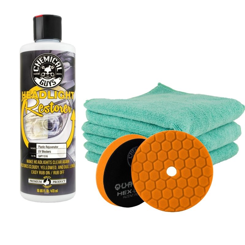 CHEMICAL GUYS - Kit Restaurador de Focos Chemical Guys