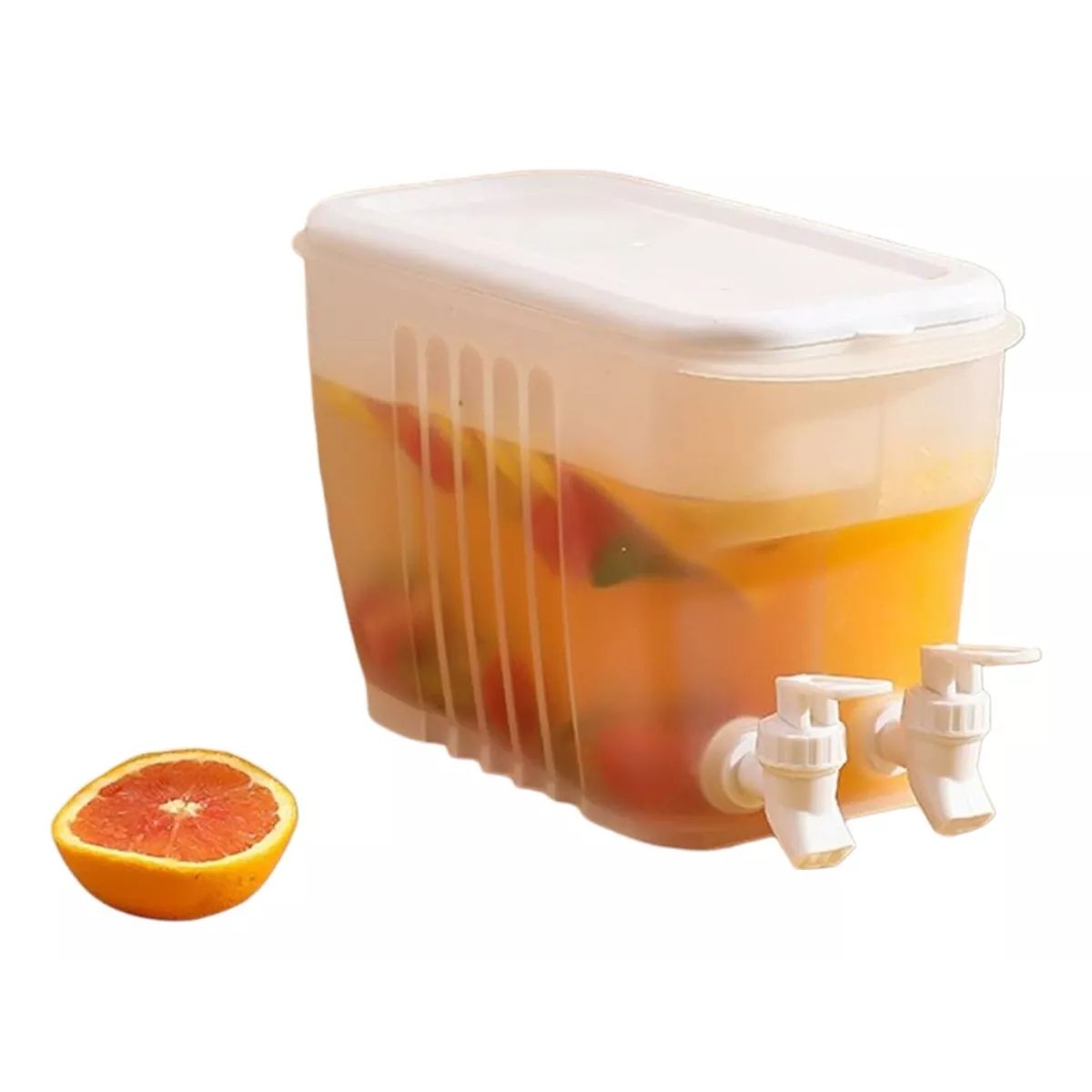 GENERICO - Jarra Dispensadora Doble Grifo Jarras Jugo Agua 35l Bebidas