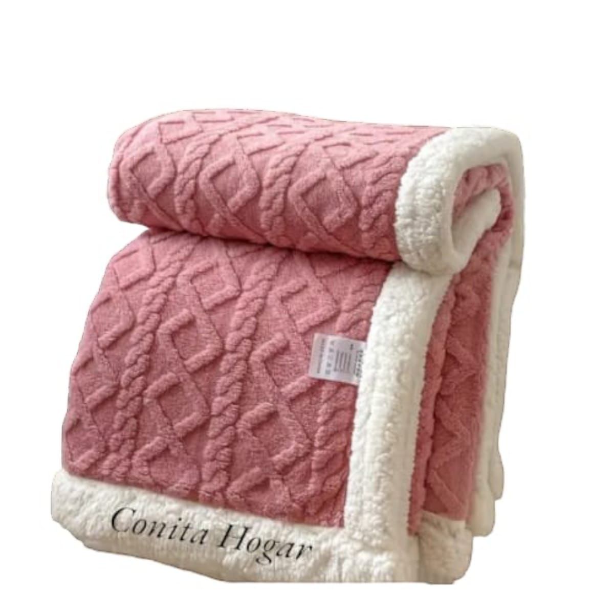 GENERICO - Frazada Plush con Chiporro, 2 plazas