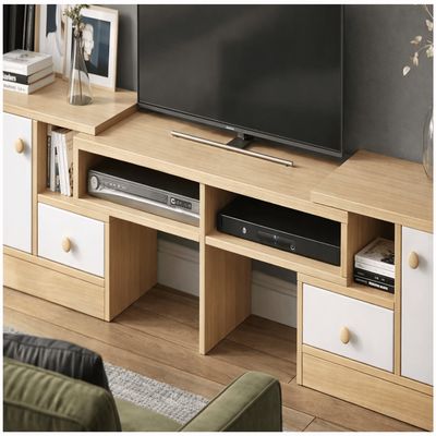 Imagen 2 del producto Rack Tv Esquinero Ancho Extendible 153-218cm Vanguardia