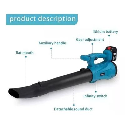 Imagen 2 del producto Soplador De Hojas Inalámbrico Secador De Aire Eléctrico