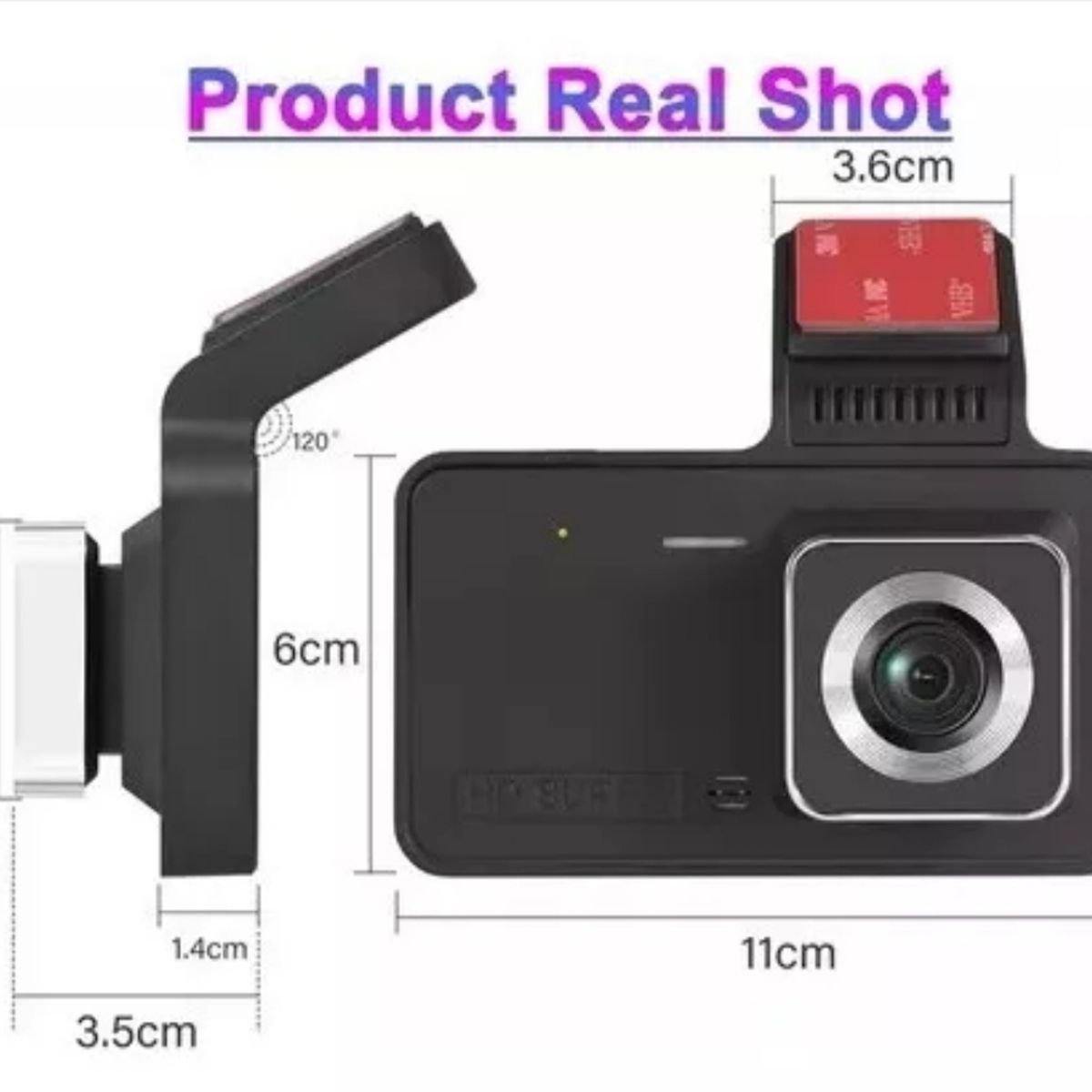 GENERICO - camara  de auto full hd 1080