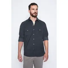 FEROUCH - Camisa Corduroy F Gris Ferouch_.