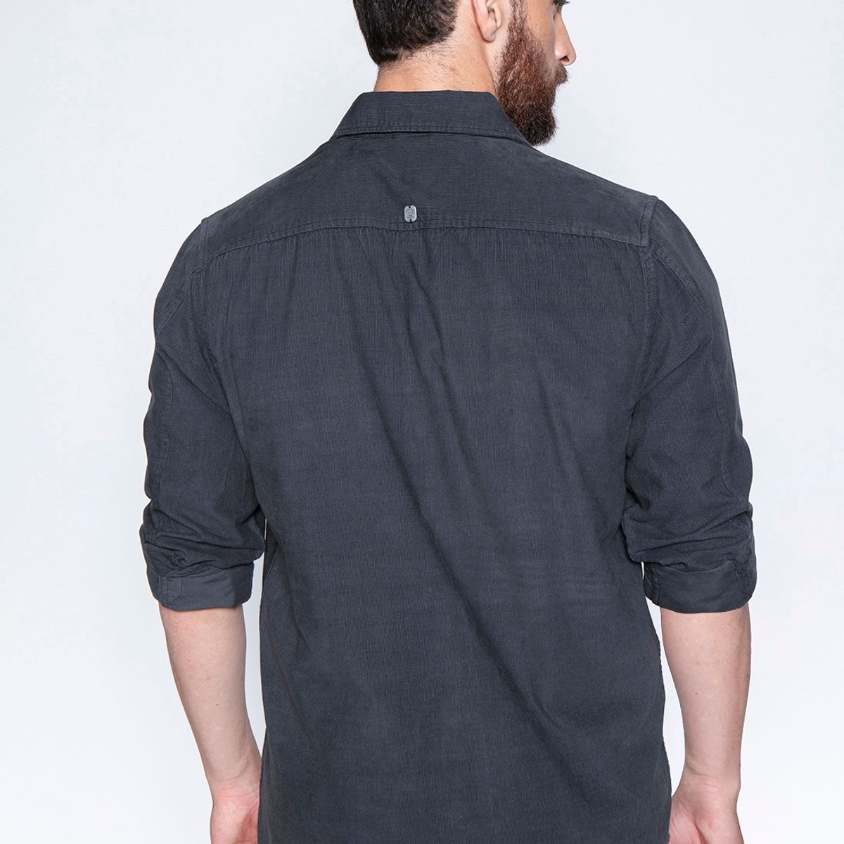 FEROUCH - Camisa Corduroy F Gris Ferouch