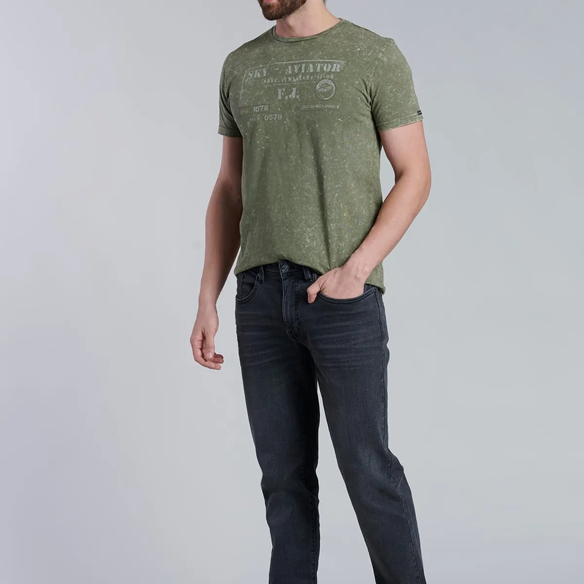 FEROUCH - Jeans Basico Bristol Fj Gris Ferouch