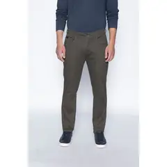 FEROUCH - Pantalon Five Pocket Verde