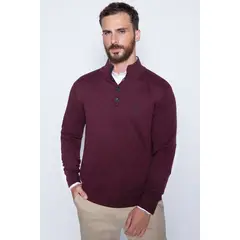 FEROUCH - Sweater Bristol Smart Casual L/S Rojo
