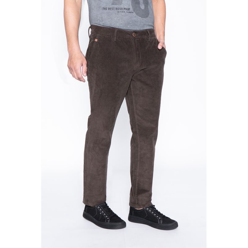 FEROUCH - Pantalon Cambridge F Café Ferouch