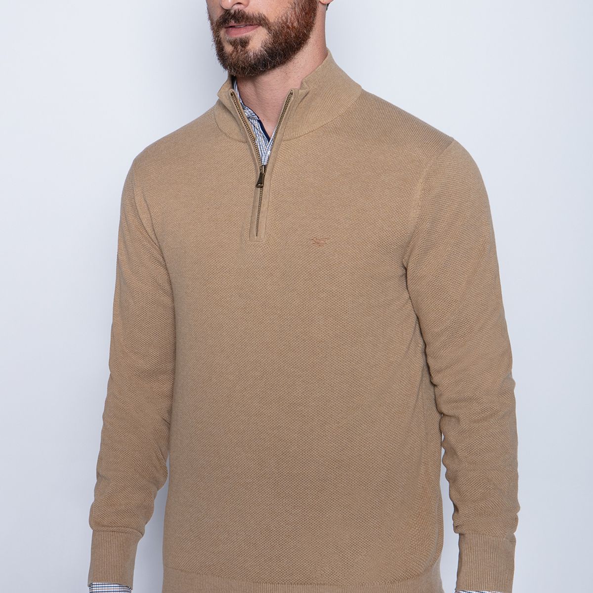FEROUCH - Sweater London Smart Casual L/S Café Ferouch