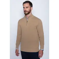 FEROUCH - Sweater London Smart Casual L/S Café