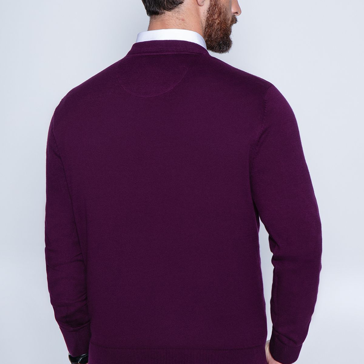 FEROUCH - Sweater Round Neck Paris Rojo Ferouch